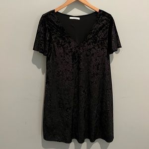 Black Velvet Carmela Holiday Dress
